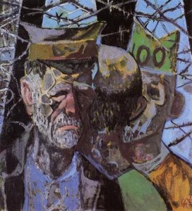 Self-portrait As A Prisoner Of War — Otto Dix
