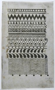 Matrix For Printing Textiles — Mariano Fortuny