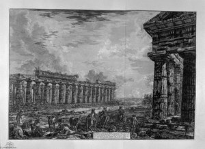 View Of Eighteen Side Columns — Giovanni Battista Piranesi
