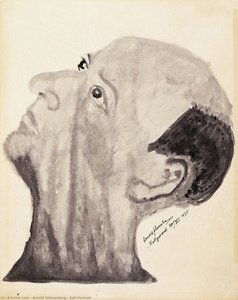 Self-portrait — Arnold Schoenberg