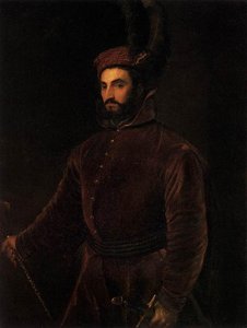 Portret Al Lui Ippolito Dei Medici — Titian