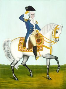 El General Washington Sobre Un Corcel Blanco — Winslow Homer