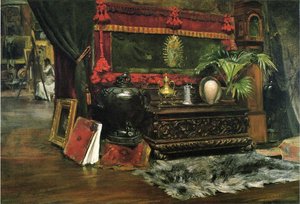 Un Angolo Del Mio Studio — William Merritt Chase