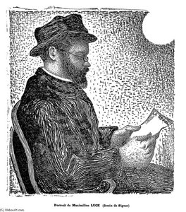 The Portrait Of Maximilien Luce — Paul Signac