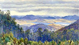Lake Biwa, Japan — Marianne North