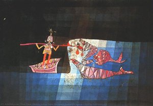 Battle Scene From The Comic Fantastic Opera 'the Seafarer' — Paul Klee