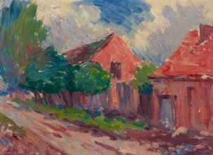 The Smithy At Szeliwy, Poland — Robert Polhill Bevan