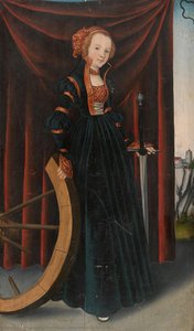 Saint Catherine Of Alexandria — Lucas Cranach Il Giovane