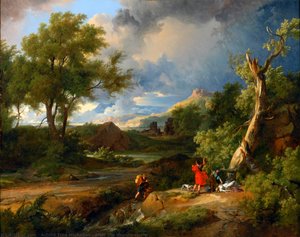After The Thunderstorm — Achille Etna Michallon