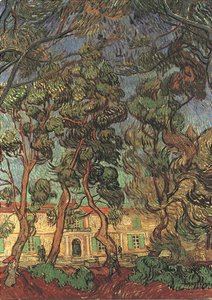 Alberi Nel Giardino Dell’ospedale Di San Paolo — Vincent Willem Van Gogh
