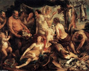 The Rest Of Diana — Jacob Jordaens