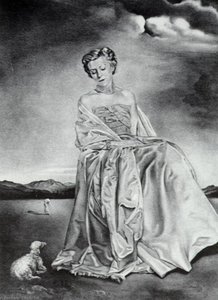 Sin Título - Retrato De Una Mujer — Salvador Dalí