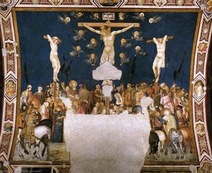 Assisi Crucifixion Crucifixion — Pietro Lorenzetti