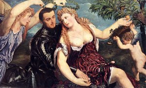 Allegory With Lovers — Paris Bordone