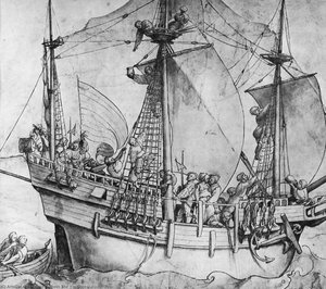 Outgoing Ship — Hans Holbein The Younger