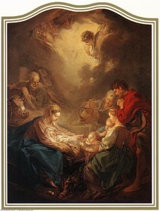 Adoration Of The Shepherds — François Boucher