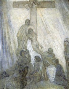 La Tranquille Et Sereine La Descente De La Croix — James Ensor