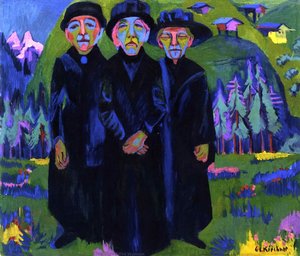 Le Tre Vecchie Donne — Ernst Ludwig Kirchner