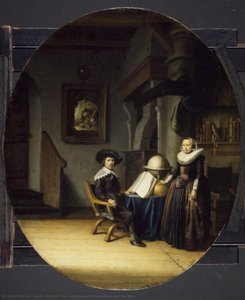 Burgomaster Hasselaar And His Wife — Gerrit Dou