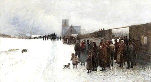 The Funeral Of Thomas Carlyle — Robert Weir Allan