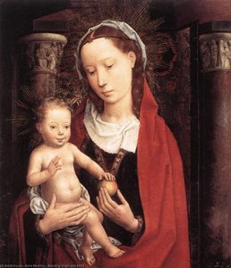 Stehende Jungfrau Und Das Kind — Hans Memling