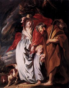 Return Of The Holy Family From Egypt — Jacob Jordaens