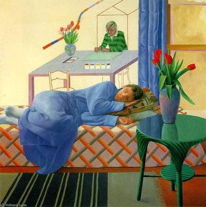 Unfinished Self — David Hockney