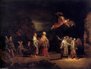 Journey Of The Three Magi To Bethlehem — Леонарт Брамер