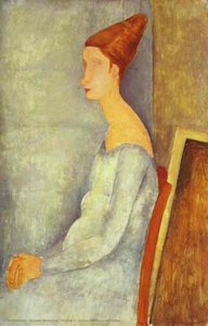 Ritratto Di Jeanne Hébuterne In Profilo — Amedeo Modigliani