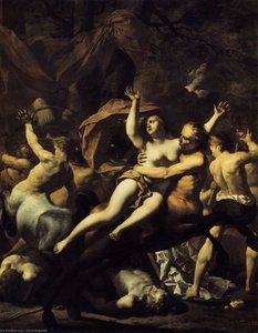 The Battle Of Centaurs And Lapiths At Hippodamia's Wedding — Karel Dujardin