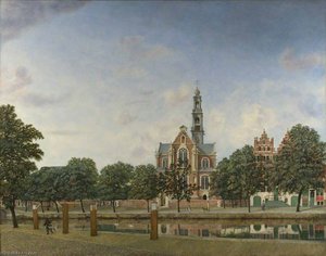 View Of The Westerkerk, Amsterdam — Jan Van Der Heyden