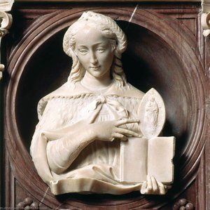 Altarpiece Of The Annunciation (detail) — Benedeto Da Majano