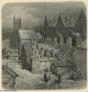 Devil's Acre, Westminster — Paul Gustave Doré
