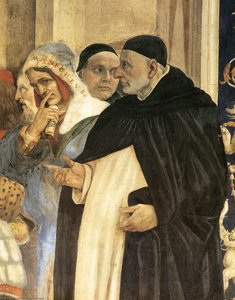 Trionfo Di San Tommaso D'aquino Sugli Eretici (dettaglio) — Filippino Lippi