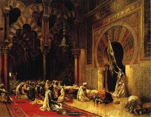 Interior Of The Mosque At Cordova — Edwin Lord Weeks