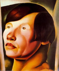Tête De Femme Slave — Tamara De Lempicka