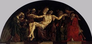 Pietà (panel From The Roverella Polyptych) — Kosmė Tura