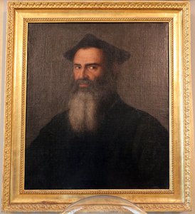 Portrait Of A Prelate — Francesco Salviati