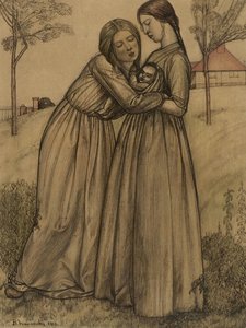 Two Women And Child — ბერნარდ მენინსკი
