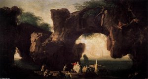 Seascape, View Of Sorrento — Claude-joseph Vernet
