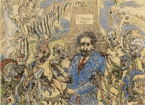 Les Démons Me Taquinent — James Ensor
