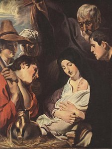 Anbetung Der Hirten — Jakob Jordaens