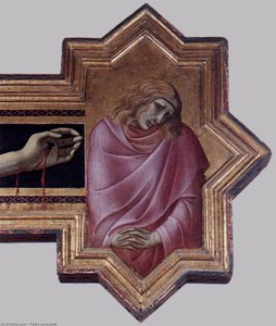 Crucifix (detail) — Pietro Lorenzetti