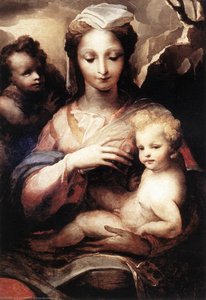 Madonna And Child With St. John — Domenico Di Pace Beccafumi