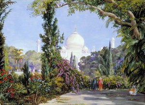 Das Taj Mahal Bei Agra, Nordwestindien — Marianne North