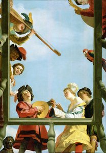 Musical Group On A Balcony — Gerard Van Honthorst