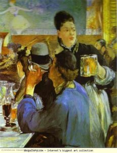 The Waitress — Édouard Manet