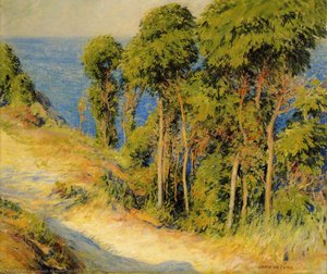 Trees Along The Coast (aka Road To The Sea) — Joseph Rodefer Decamp