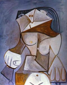 Nu Dans Un Fauteuil - Żona W Fotelu — Pablo Picasso