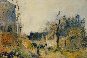 Landschaft Bei Valhermeil — Camille Pissarro